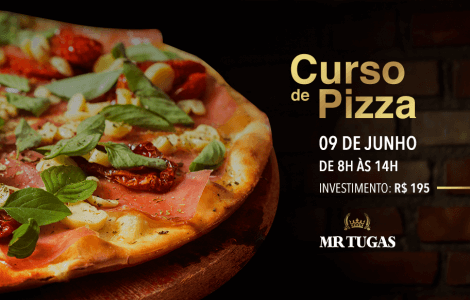 Mr. Tugas - Curso de Pizza de Junho